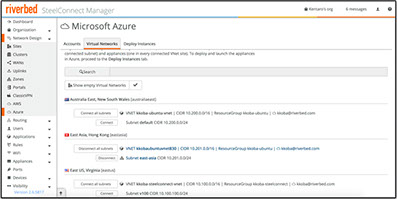 SteelConnect mgr Azure